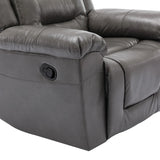 Home Theater 3-Seater Manual Recliner Chair With Cup Holders - Omega Lifestyles