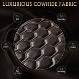 Ultra-Plush Top-Grain Nappa Genuine Leather Massage Chair - Omega Lifestyles