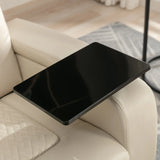 Power PU Leather Recliner Chair With Tray Table USB Port - Omega Lifestyles