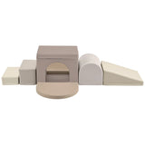 Colorful Soft Foam Climb and Crawl Playset for Toddlers - Omega Lifestyles