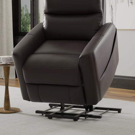 Power Lift Faux Leather Recliner Chair With USB Charging - Omega Lifestyles