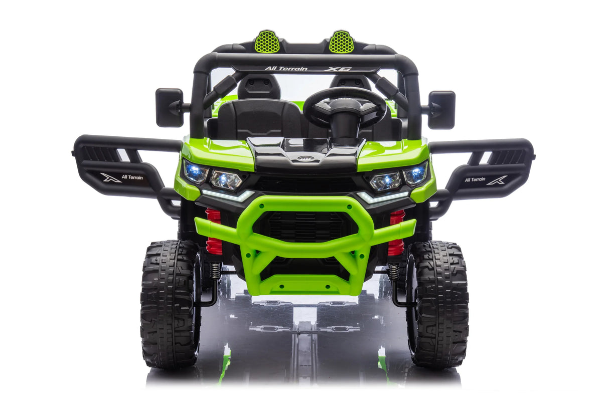 24V 2-Seater 4WD Ride On Dump Truck With Remote Control - Omega Lifestyles