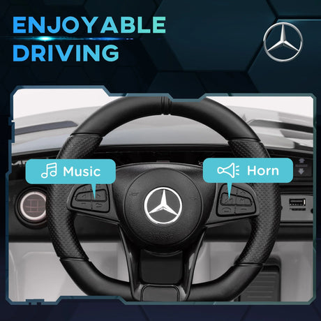 12V Mercedes-Benz AMG GTR Kids Ride On Car - Omega Lifestyles