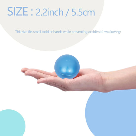 Durable BPA-Free Non-Toxic 2.2 Inch Ball Pit Balls - Omega Lifestyles