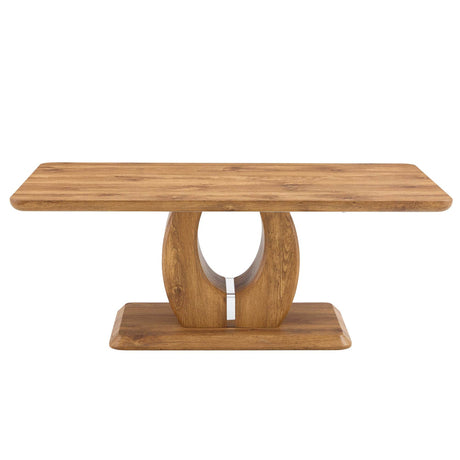 Modern Wood MDF Multipurpose Rectangular Coffee Table - Sleep Galleria