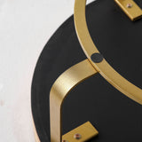 Modern Round Carved Pine Wood Coffee Table - Sleep Galleria