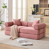 Modular Folding Convertible Corduroy Sofa Bed - Omega Lifestyles