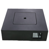 Fiber Reinforced Concrete Push-Button Ignition Fire Pit Table