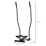 Hydraulic Resistance Twist Stair Stepper Machine With LCD - Omega Lifestyles