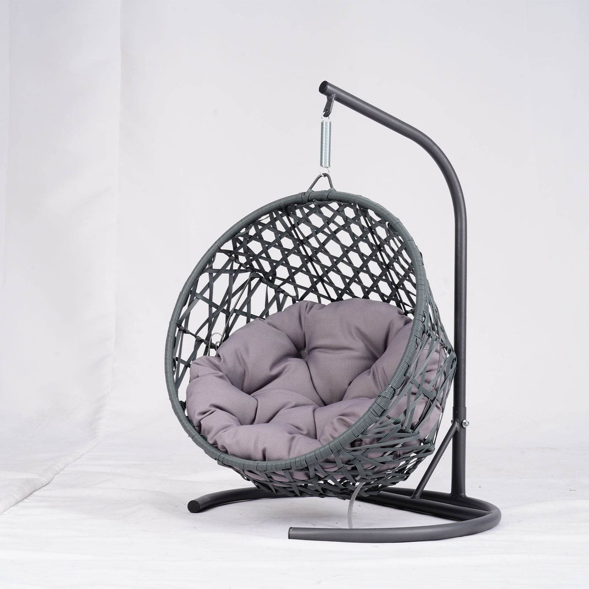 Indoor Hanging Cat Hammock Bed With Stand And Cushion - Sleep Galleria