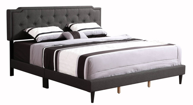 Queen Fabric Upholstered Foam Filled Bed Frame - Omega Lifestyles