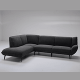 Large Soft Combination Sofa With Two-Tone Fabric - Omega Lifestyles