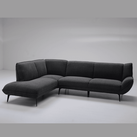 Large Soft Combination Sofa With Two-Tone Fabric - Omega Lifestyles