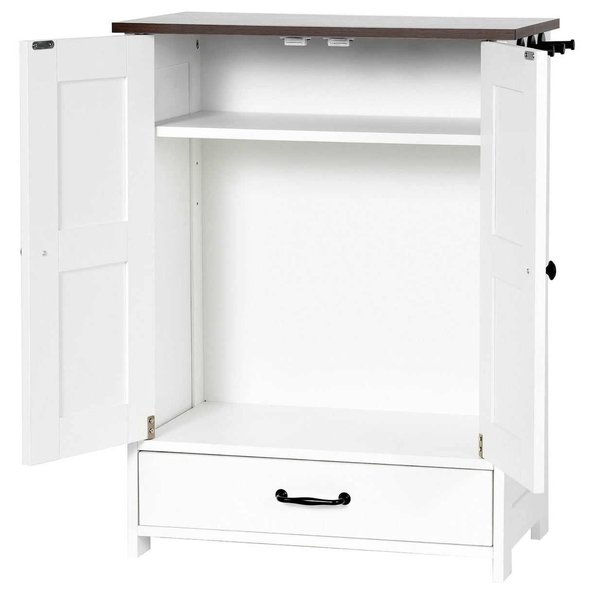 Hidden Pull-Out Dog Feeding Station With Bowls - Sleep Galleria