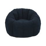 Plush Teddy Fabric Ergonomic Foam Filled Bean Bag Chair - Omega Lifestyles