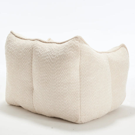 Chenille Bean Bag Chair With Resilient Foam - Omega Lifestyles
