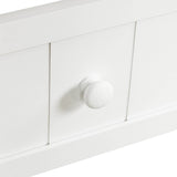 Twin White Solid Wood Cottage Style Daybed With Trundle - Omega Lifestyles