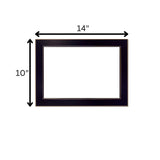 Multicolor Framed MDF Wall Art Poster - Omega Lifestyles