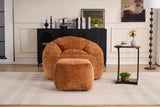 Extra Soft Chenille Memory Foam Bean Bag Chair - Omega Lifestyles