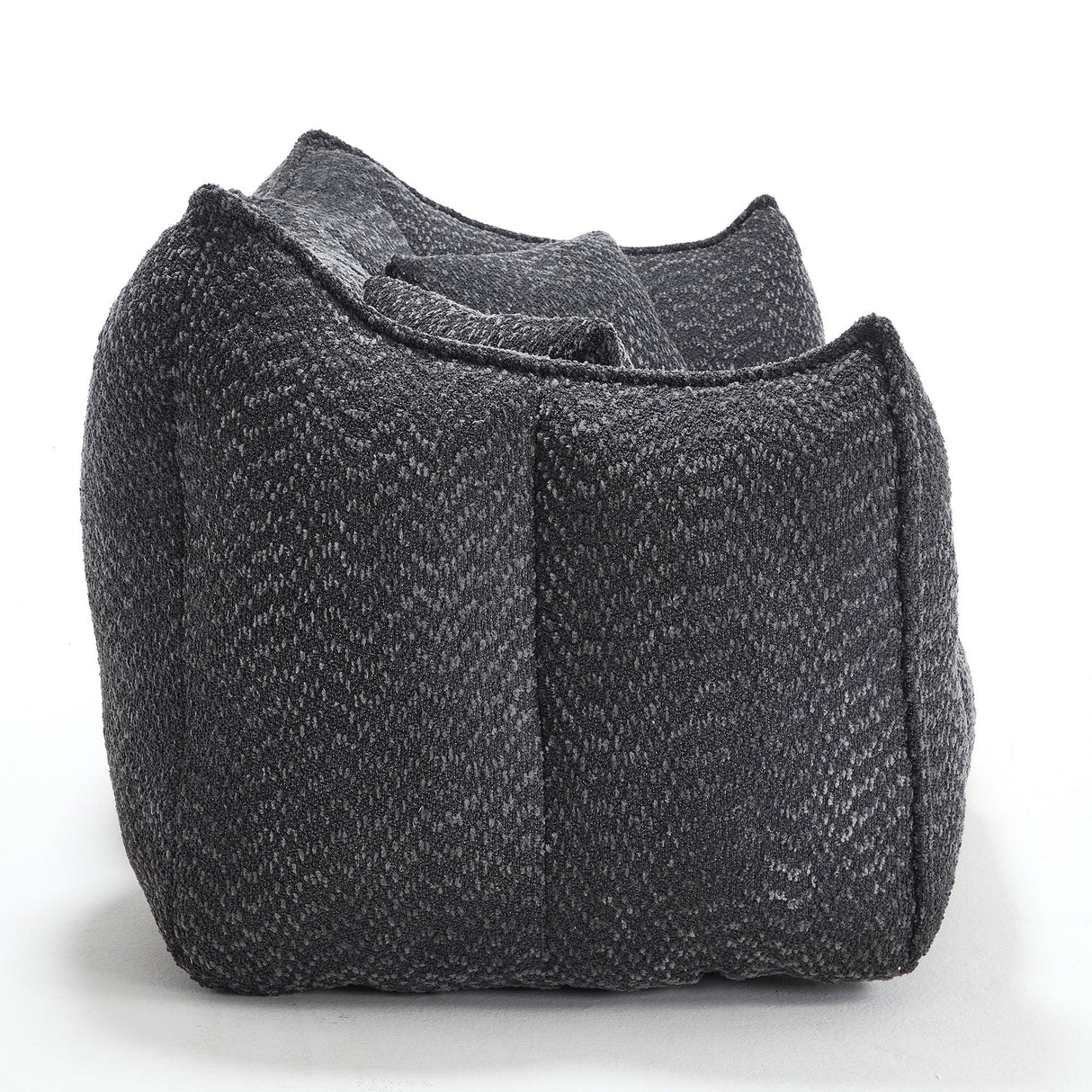 Dual Chenille Bean Bag Chair With High Resilience Foam - Omega Lifestyles