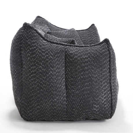 Dual Chenille Bean Bag Chair With High Resilience Foam - Omega Lifestyles