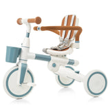 7-in-1 Multifunctional Adjustable Push Rod Toddler Tricycle - Omega Lifestyles