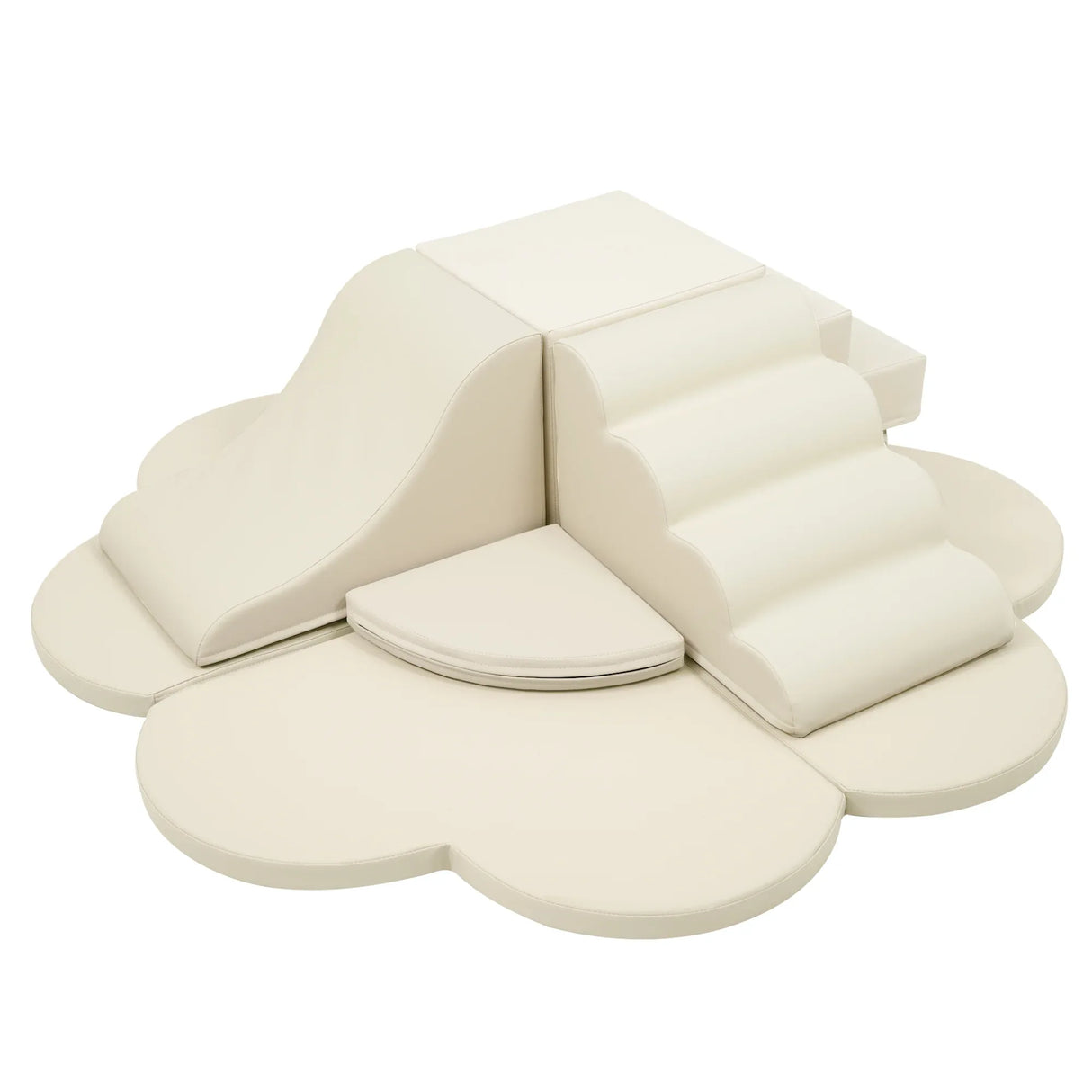 6-Piece Soft Foam Climbing Blocks Activity Play Set - Omega Lifestyles