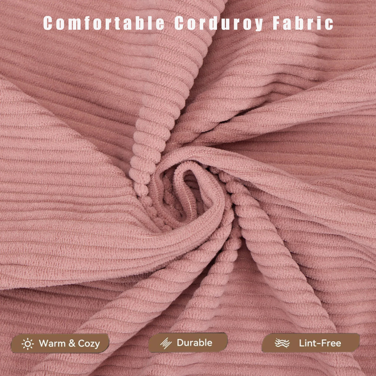 Modular Folding Convertible Corduroy Sofa Bed - Omega Lifestyles