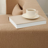 2-in-1 Convertible Full Size Teddy Fabric Sofa Bed - Omega Lifestyles