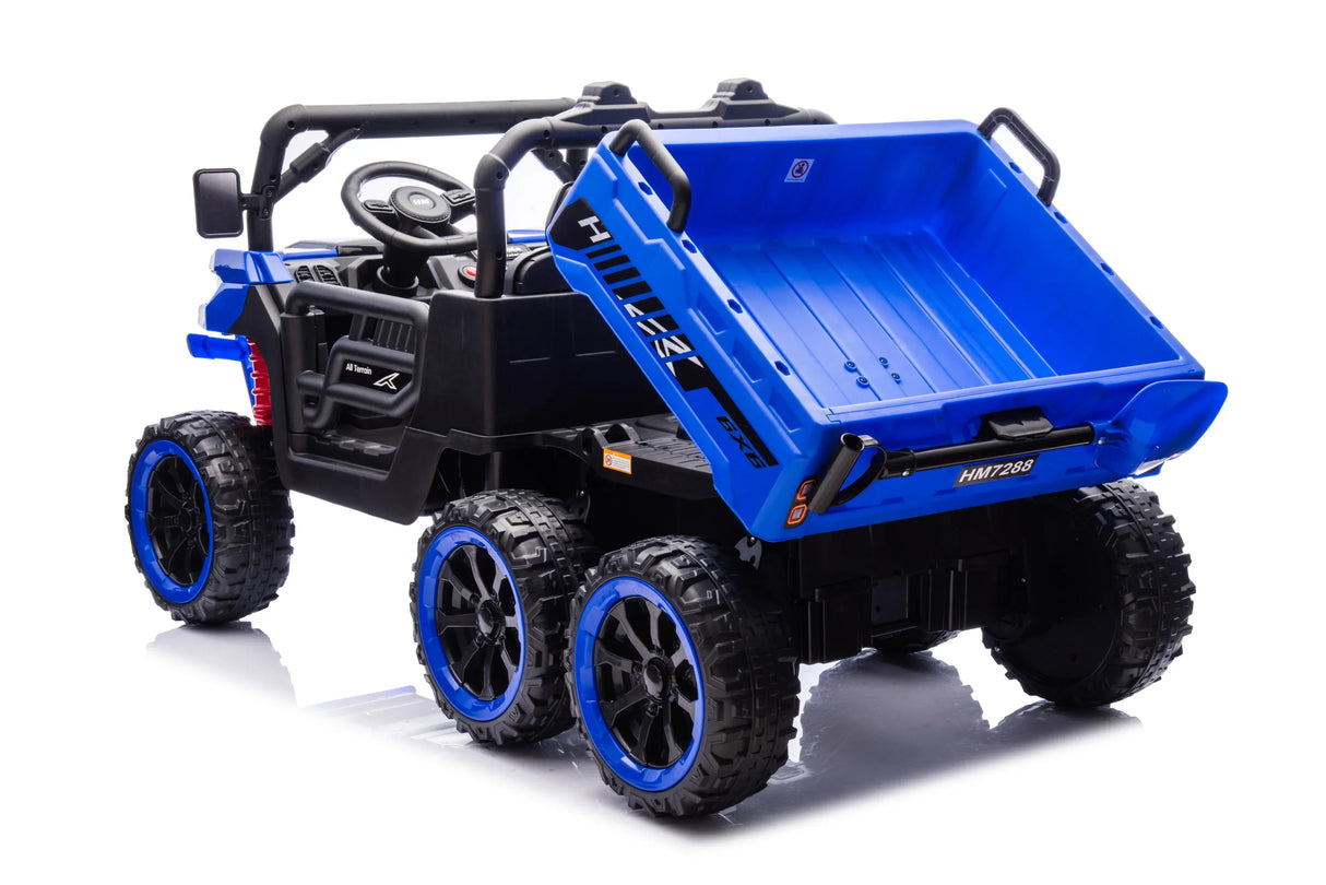 24V 2-Seater 4WD Ride On Dump Truck With Remote Control - Omega Lifestyles