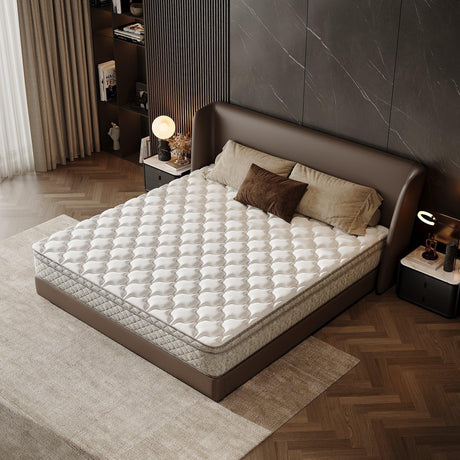 King Medium Firm 12-Inch Hybrid Memory Foam Mattress - Omega Lifestyles