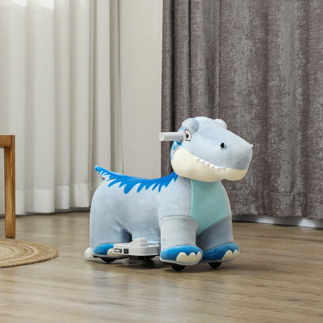 6V Electric Ride-On Tyrannosaurus Toy With Music - Omega Lifestyles