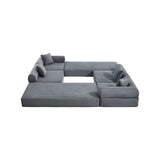 Convertible Corduroy Memory Foam Folding Sofa Bed - Omega Lifestyles