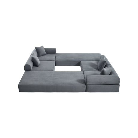 Convertible Corduroy Memory Foam Folding Sofa Bed - Omega Lifestyles