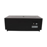 Modern Outdoor Steel Propane Fire Pit Table - Omega Lifestyles