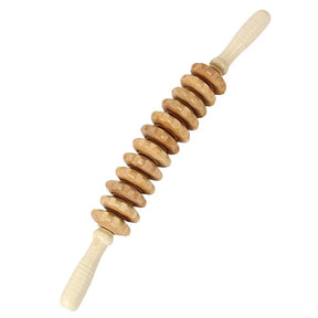 Wooden Bendable Manual Massage Roller Therapy Tool - Omega Lifestyles