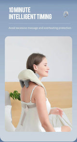 26W Brushless Motor Shoulder And Neck Massager Shawl - Sleep Galleria