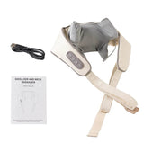 26W Brushless Motor Shoulder And Neck Massager Shawl - Sleep Galleria