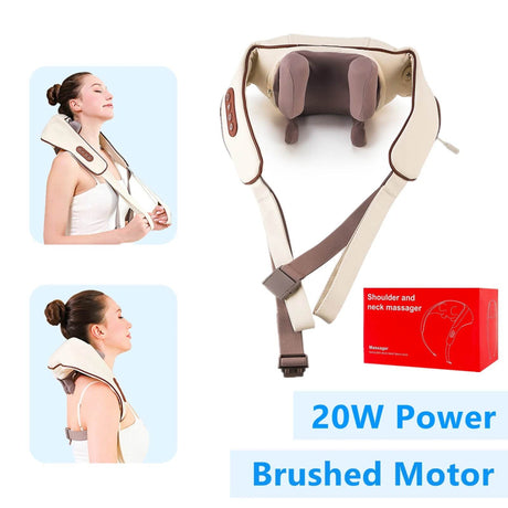 Powerful 26W Neck Shoulder Back Massager - Sleep Galleria