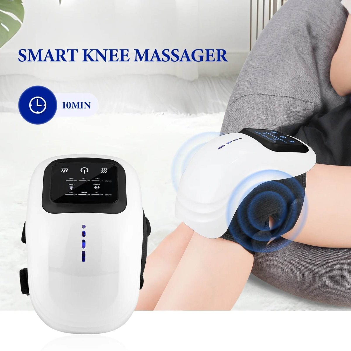 Smart Electric Knee Massager With Air Pressure Therapy - Omega Lifestyles