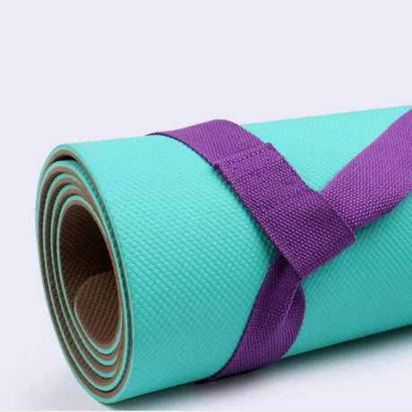 Adjustable Cotton Yoga Mat Strap Fitness Carry Belt - Sleep Galleria