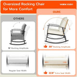 3-Piece Modern Outdoor Rocking Patio Furniture Set - Omega Lifestyles