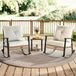 3-Piece Modern Outdoor Rocking Patio Furniture Set - Omega Lifestyles