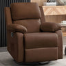 360 Degree Swivel Small Rocking Upholstered Recliner Chair - Omega Lifestyles