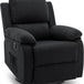 360 Degree Swivel Small Rocking Upholstered Recliner Chair - Omega Lifestyles