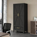 Large Heavy-Duty Metal Wardrobe Cabinet With Drawer - Omega Lifestyles