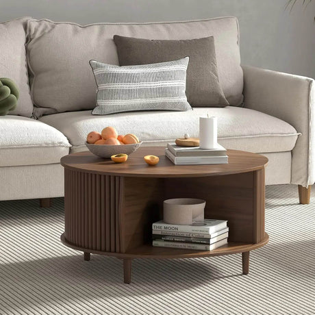 Mid Century Modern Lift Top Coffee Table - Omega Lifestyles