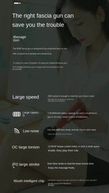 Portable Mini Muscle Massage Gun For Relaxation - Omega Lifestyles