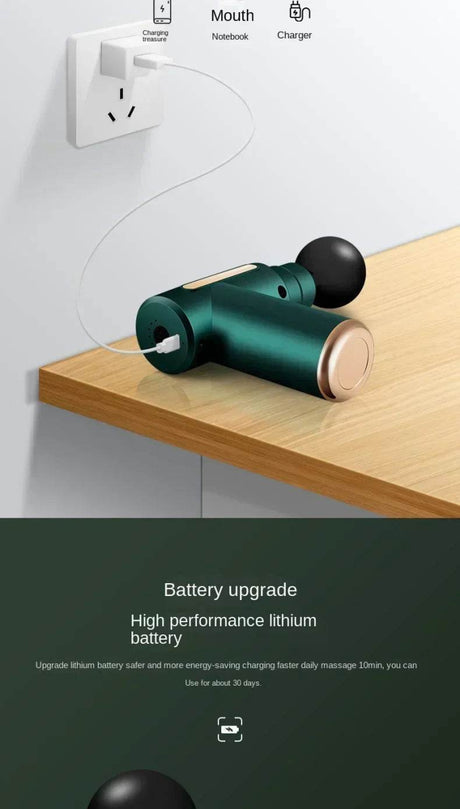 Portable Mini Muscle Massage Gun For Relaxation - Omega Lifestyles