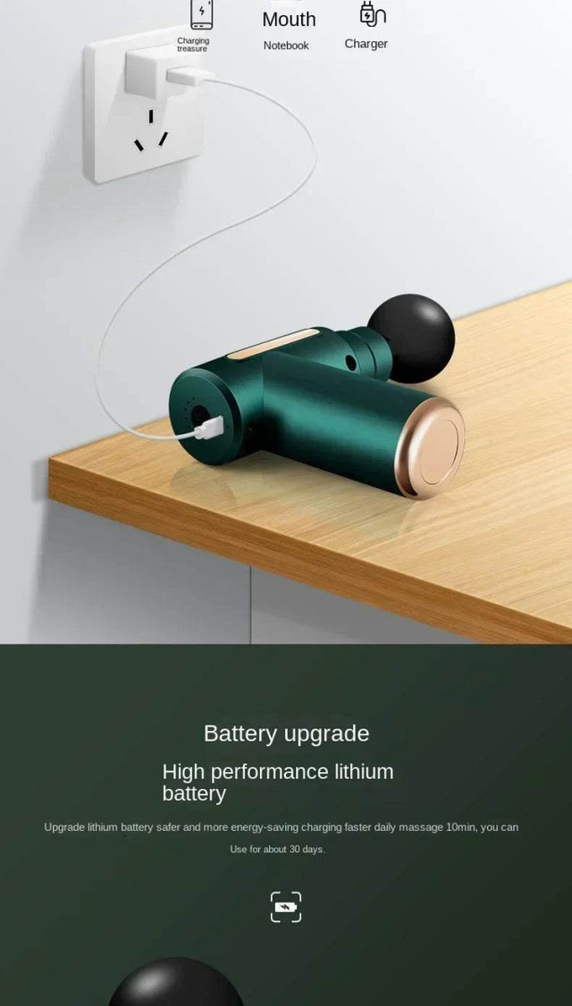 Portable Mini Muscle Massage Gun For Relaxation - Omega Lifestyles